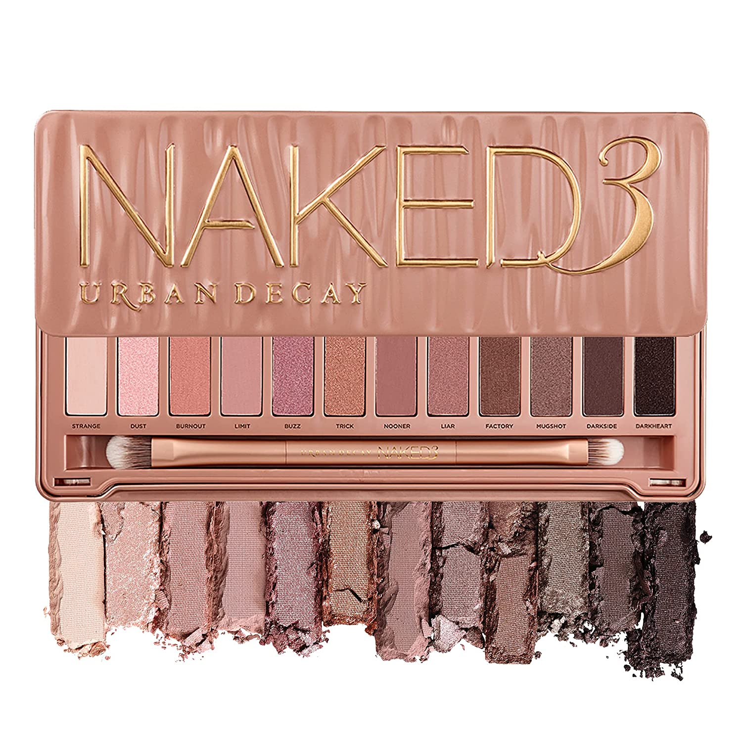 Eyeshadow Palette – Richly Pigmented & Ultra Blendable Mattes and High-Shine Shimmers – Up to 12 Hour Wear – 12 Versatile Shades