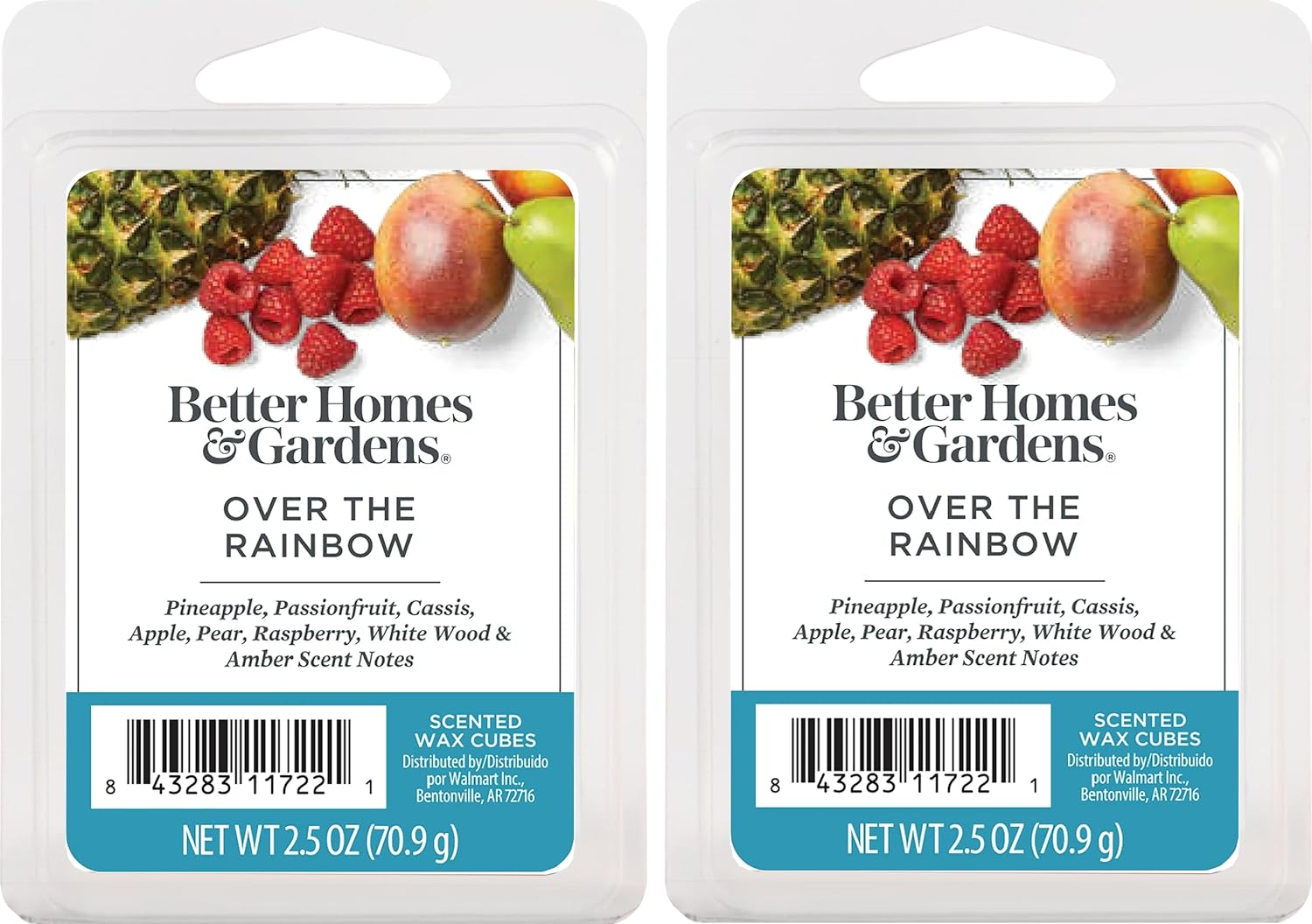 Scented Wax Cubes 2.5oz 2-Pack (Over The Rainbow)